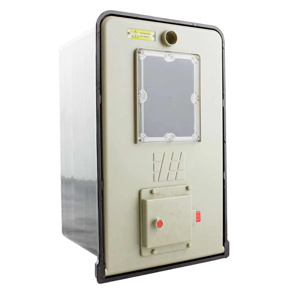 caja p/ medidor trifasica edesur c/reset