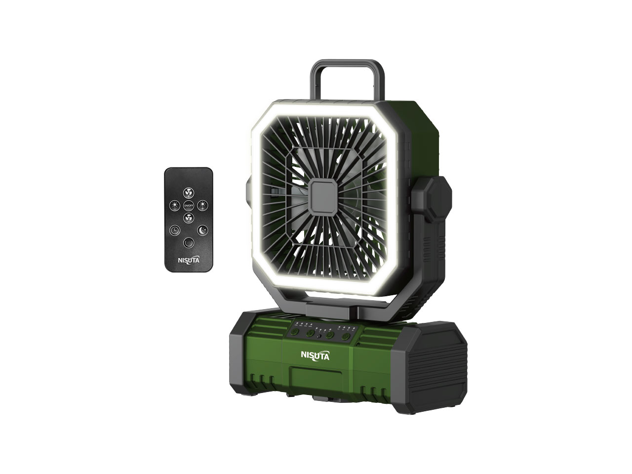 VENTILADOR PORTATIL CON OSCILACION Y BATERIA RECARGABLE DE 10000MAH - NSFANUP10 ventilador portatil con oscilacion y bateria recargable de 10000mah nsfanup10