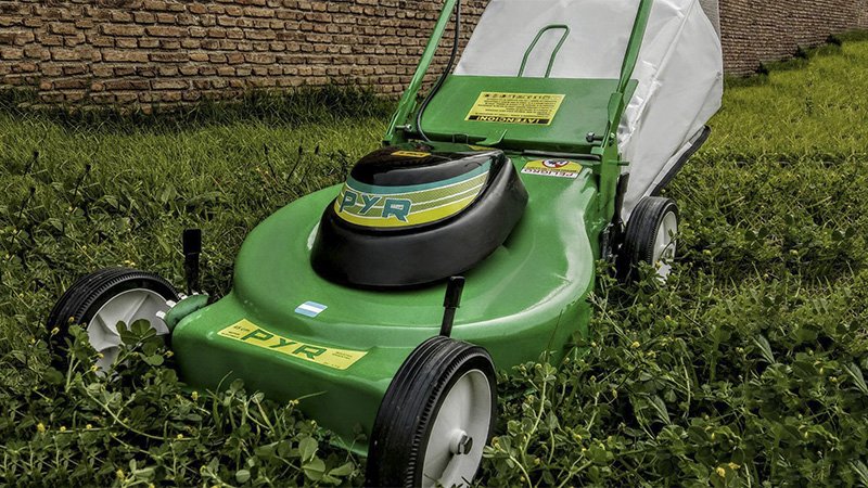 pyr cortadora de cesped c/bolsa 1200w 3