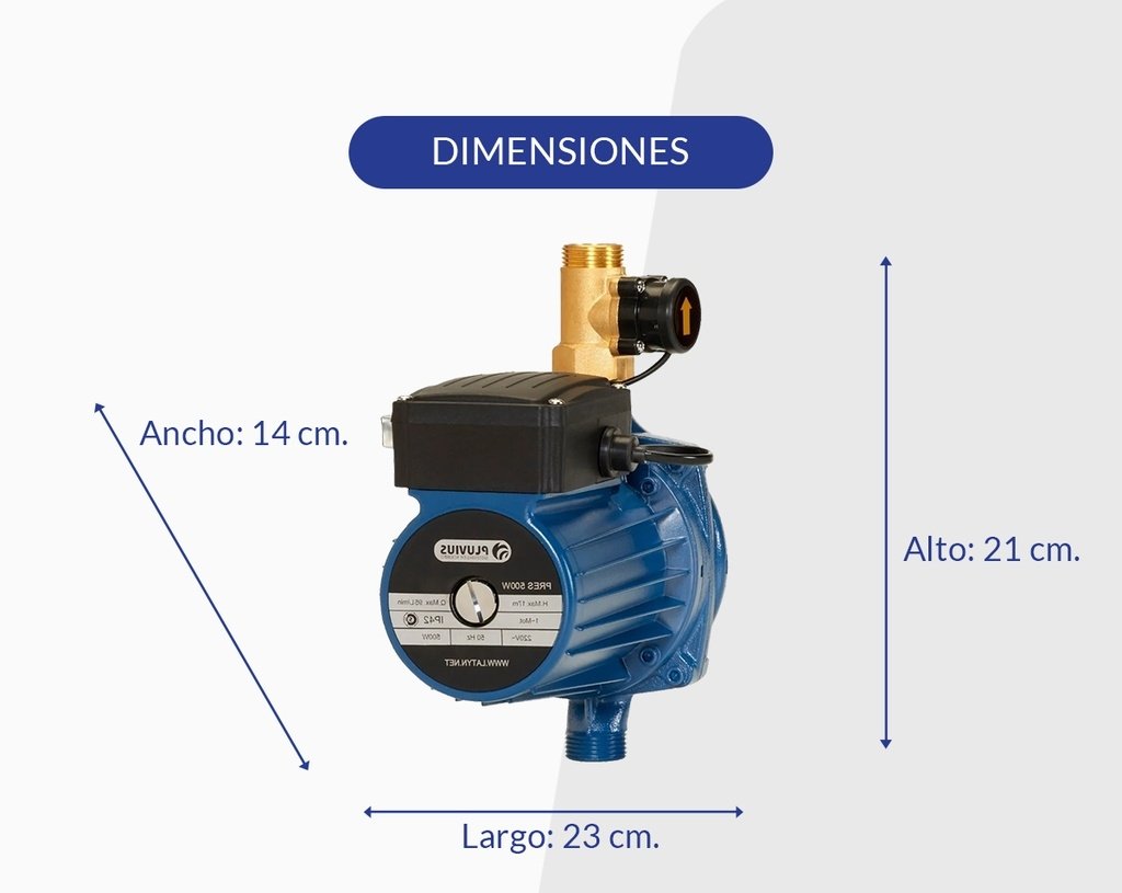 ds bomba presurizadora pres 500w [pluvius] simil sfl14