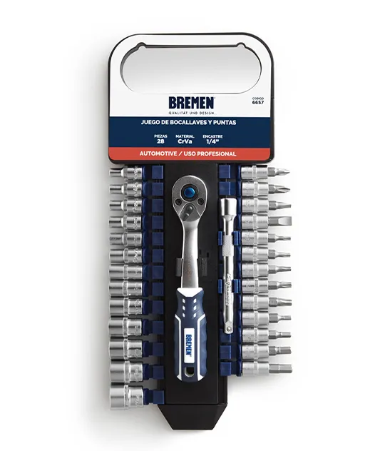 BOCALLAVE JGO 28 PZ ENC 1/4 BREMEN - BR6657 bocallave jgo 28 pz enc 1/4 bremen br6657