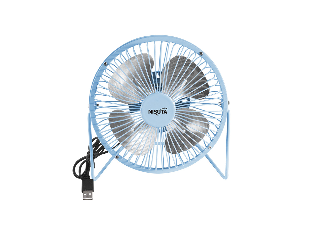 ventilador usb para escritorio metalico de color celeste. blanco. rosa y negro nsfanuc ventilador usb para escritorio metalico de color celeste. blanco. rosa y negro nsfanuc
