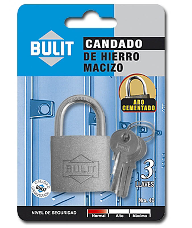 cdb h 40 hierro 3 llaves 40 mm