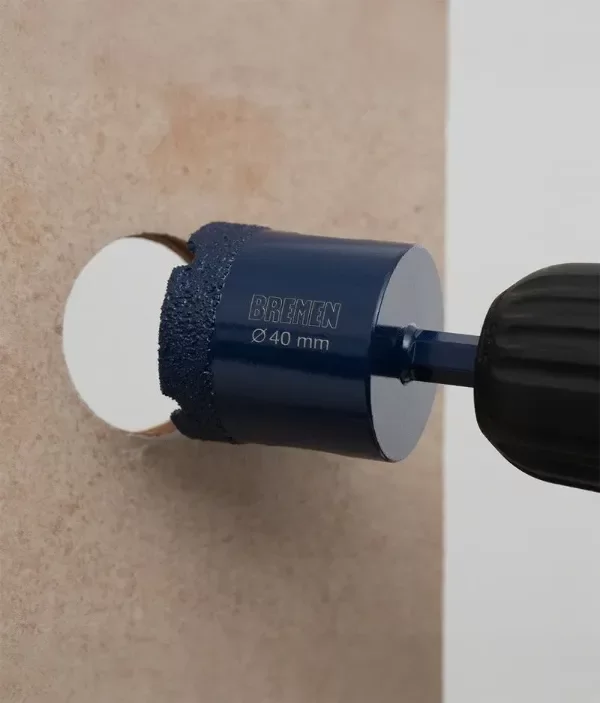 broca diamantada 40mm p/taladro br8255