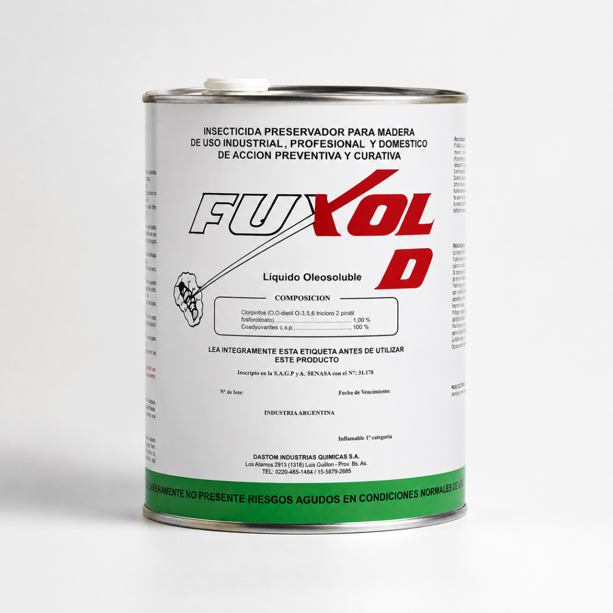 dastom fuxol [curador madera] x 1 lt