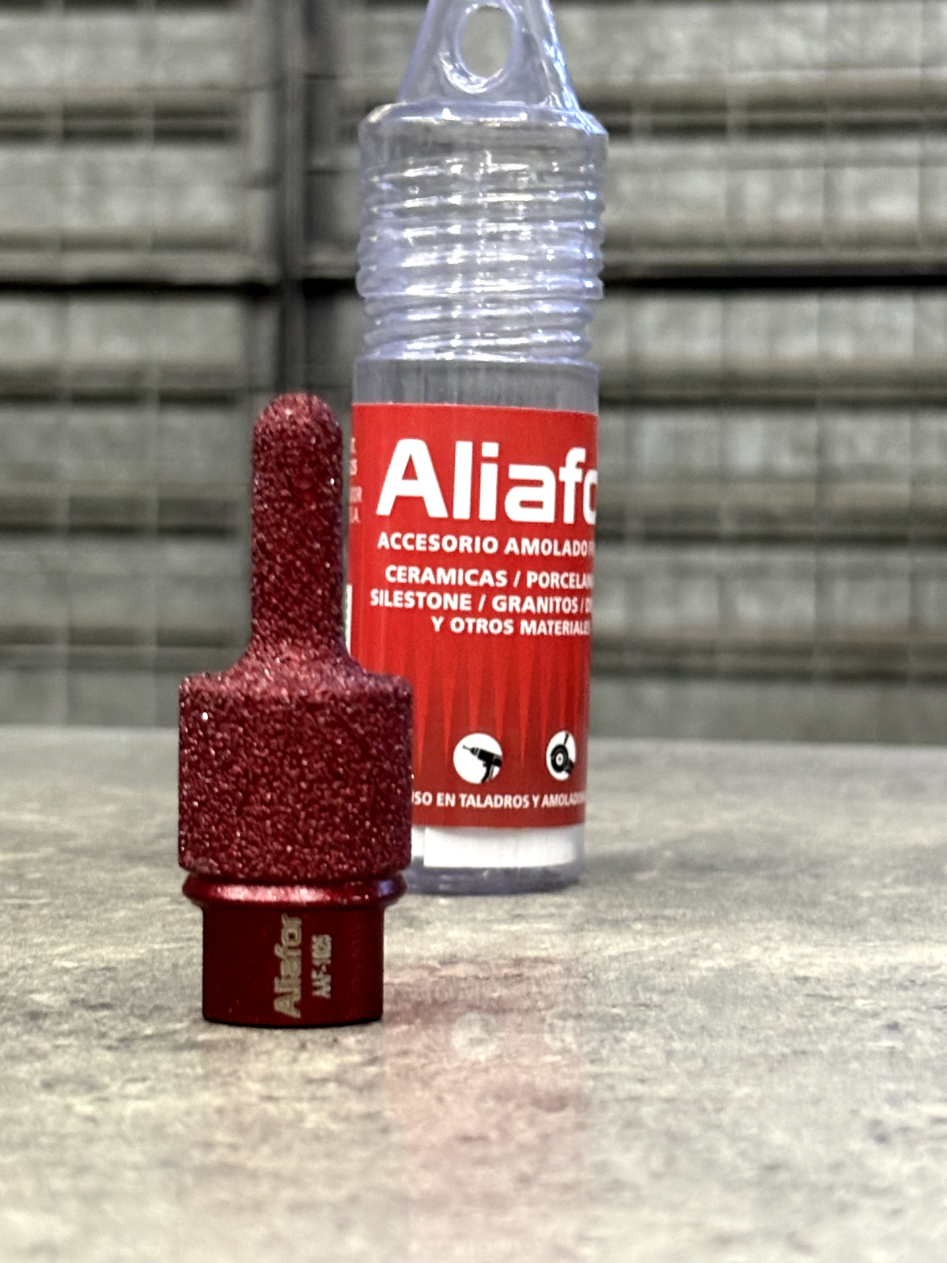 aliafor accesorio de amolado finger de 10 y 25mm