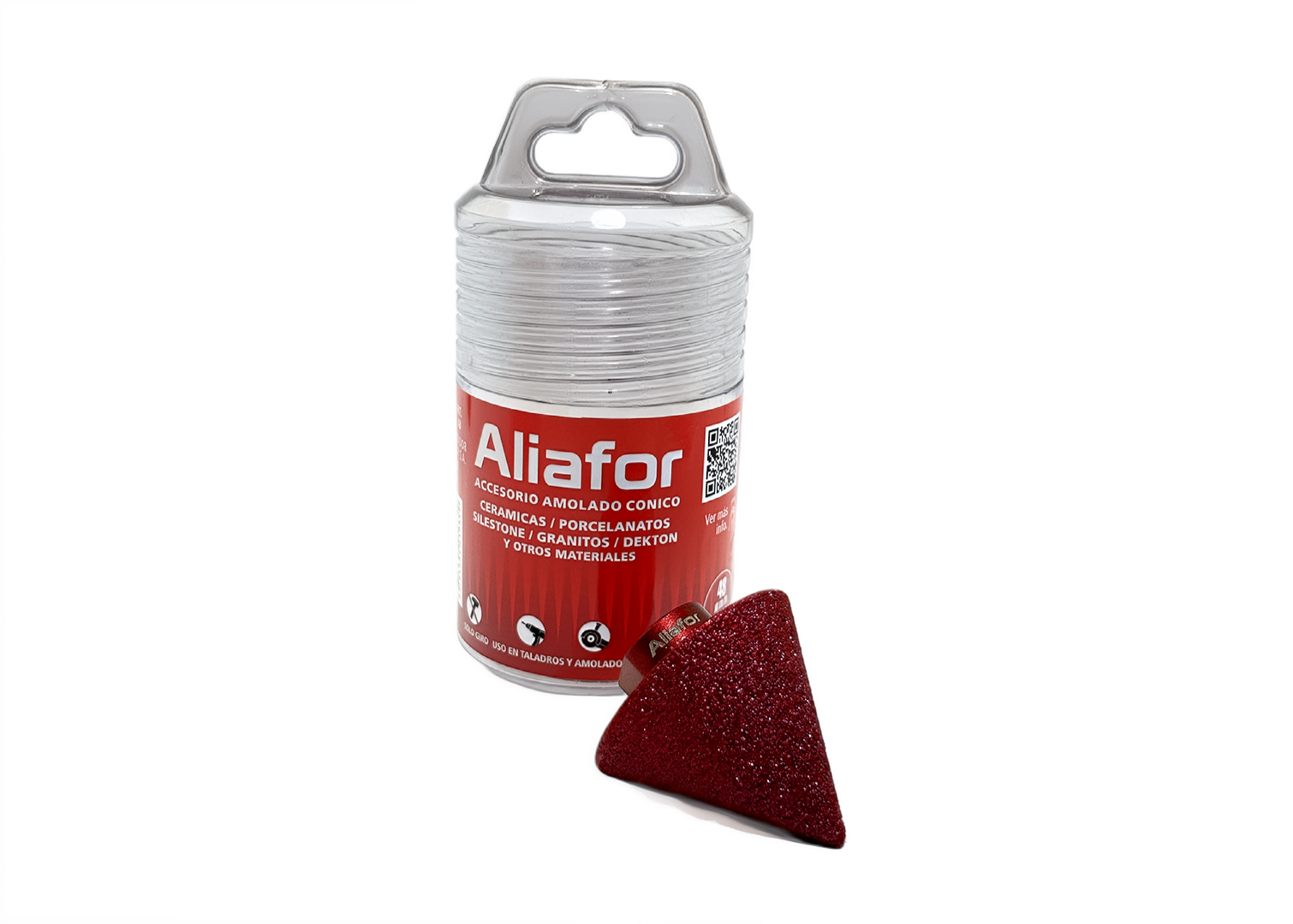 aliafor accesorio de amolado conico max 38mm