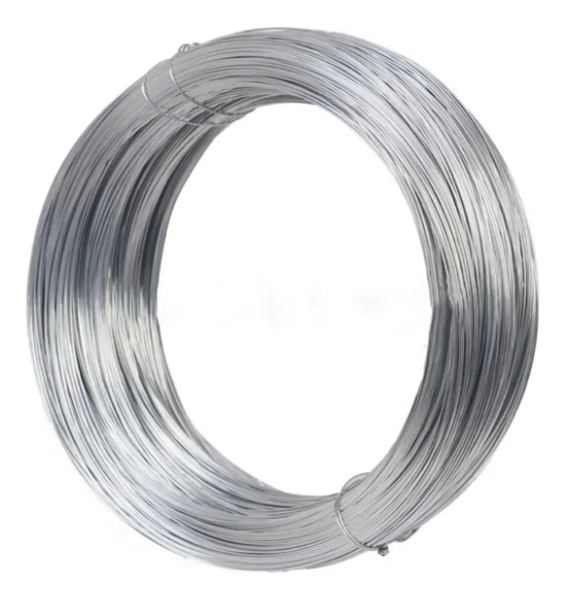 alambre galvanizado. n.12 en rollo de 1 kg.