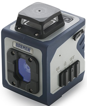 BR7287 NIVEL LASER DE LINEA 360° ROJO BREMEN® BR7287 1