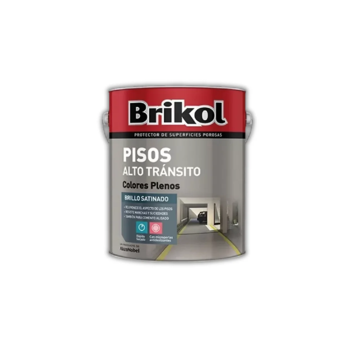 brik col alto transito negro x 1 lt.