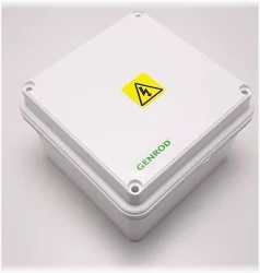 caja de paso 85x85x45mm pvc c/tapa