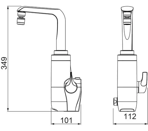 26491/8 canilla electrica lorenzetti essence electronica cromada 5500w 26491/8 canilla electrica lorenzetti essence electronica cromada 5500w