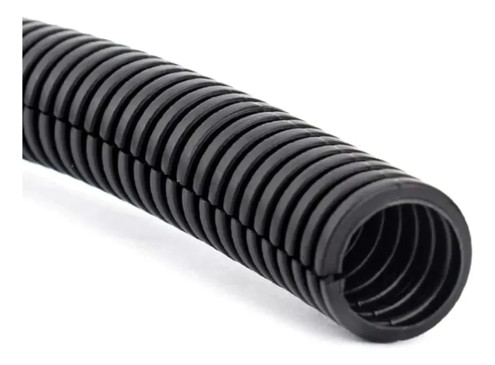 caÑo corrugado con abertura 6.4mm x metro