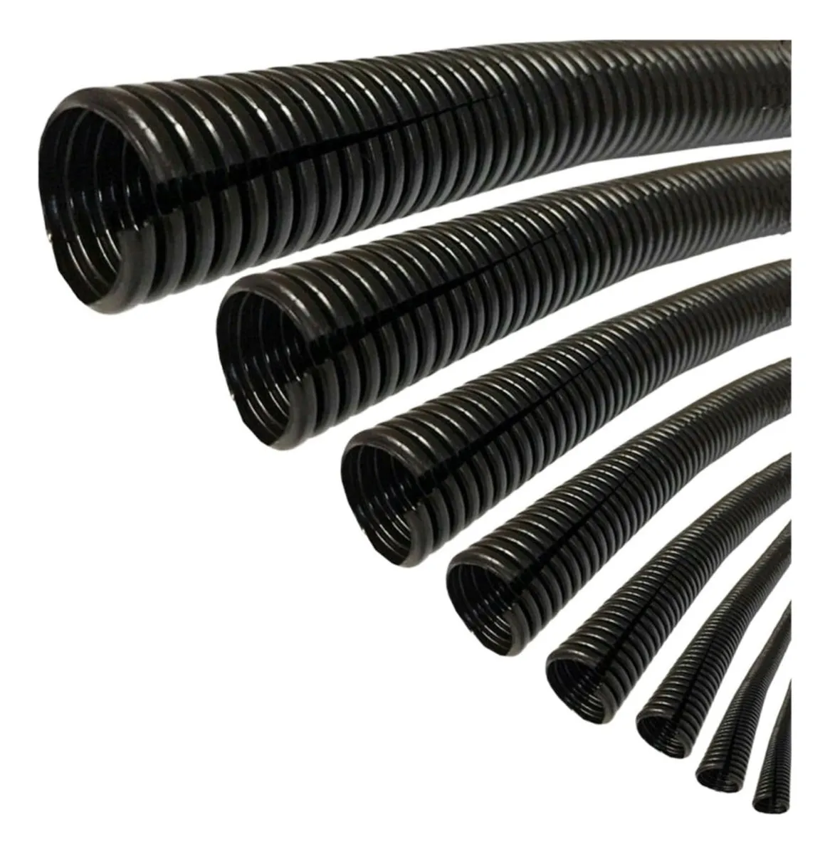 caÑo corrugado con abertura 6.4mm x metro