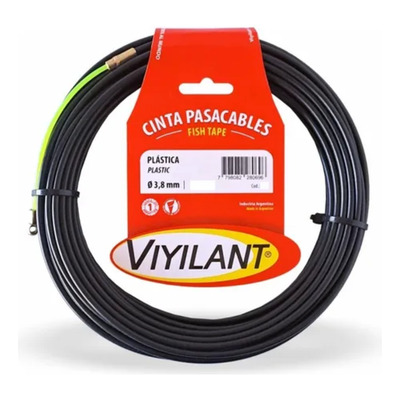 cinta pasacable 30mts 3.8mm d eco neg