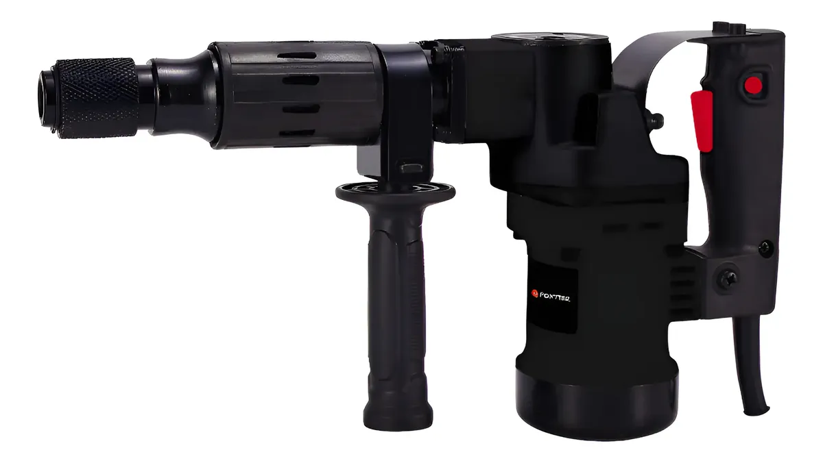 martillo demoledor hex 17 mm 10j 1500w motor abajo