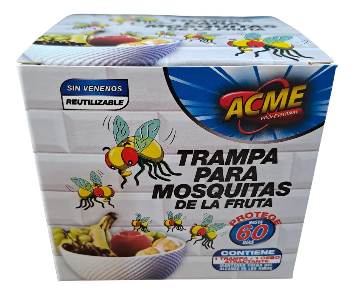 ACME APPLETRAP MOSQUITAS - REPELENTE MOSQUITAS DE LA FRUTA acme appletrap mosquitas repelente mosquitas de la fruta