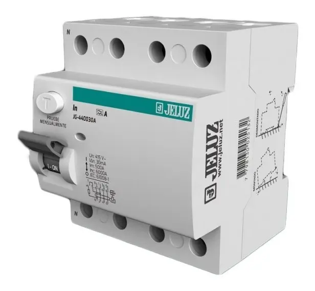 disyuntor diferenc 4x 40a 30ma *ac* jg jeluz