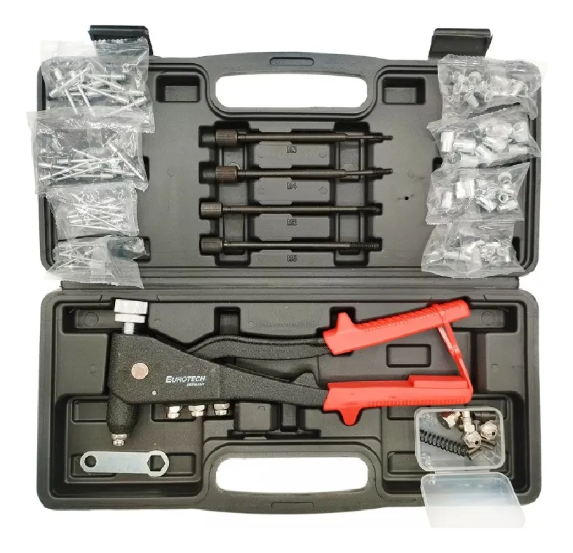 kit remachadora dual remaches con rosca y pop eurotech 5617 kit remachadora dual remaches con rosca y pop eurotech 5617