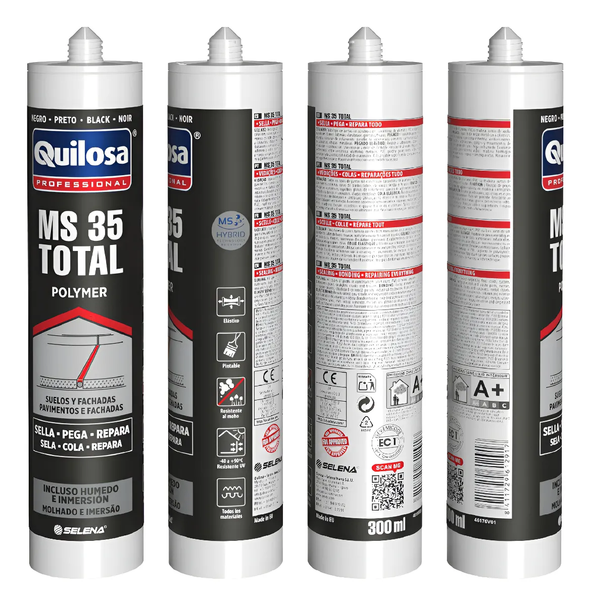 adhesivo y sellador ms 35 total 300 ml. quilosa 10043798