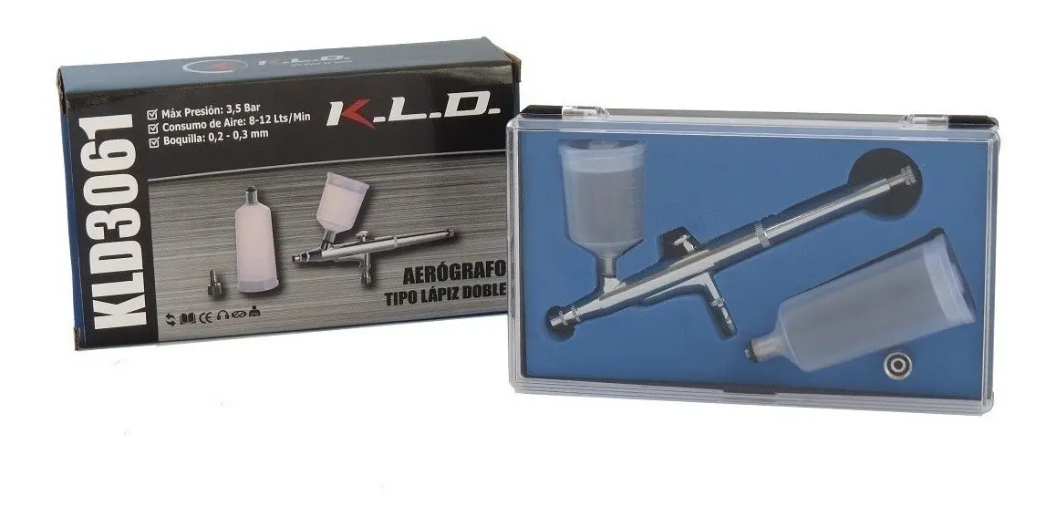 kt aerografo tipo lapiz doble profecional