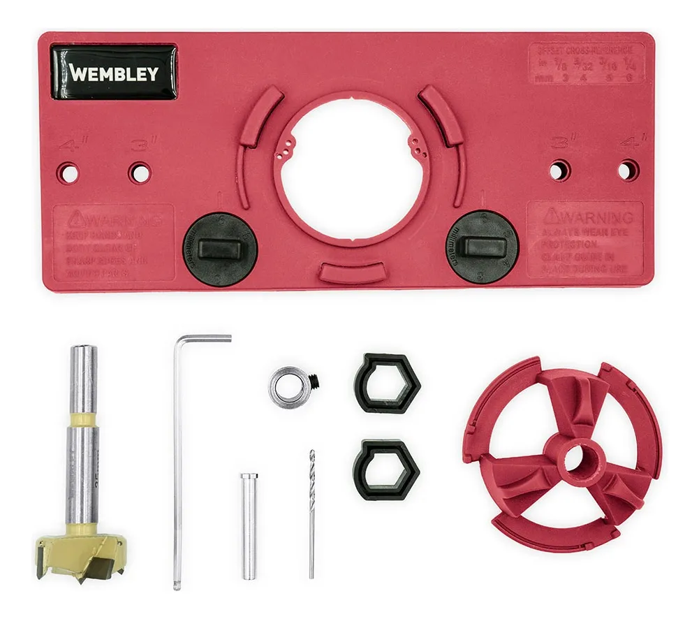 plantilla de instalacion de bisagras wembley we7934 plantilla de instalacion de bisagras wembley we7934