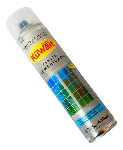 pintura aerosol kuwait 285cc **esmerilado de vidrio