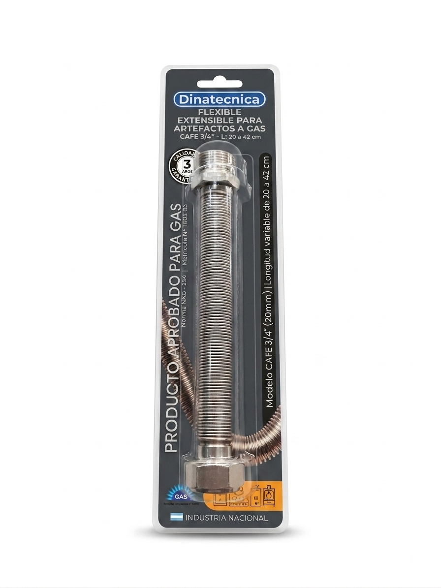 flex aprob inox exten 3/4 x 20 42 dinat