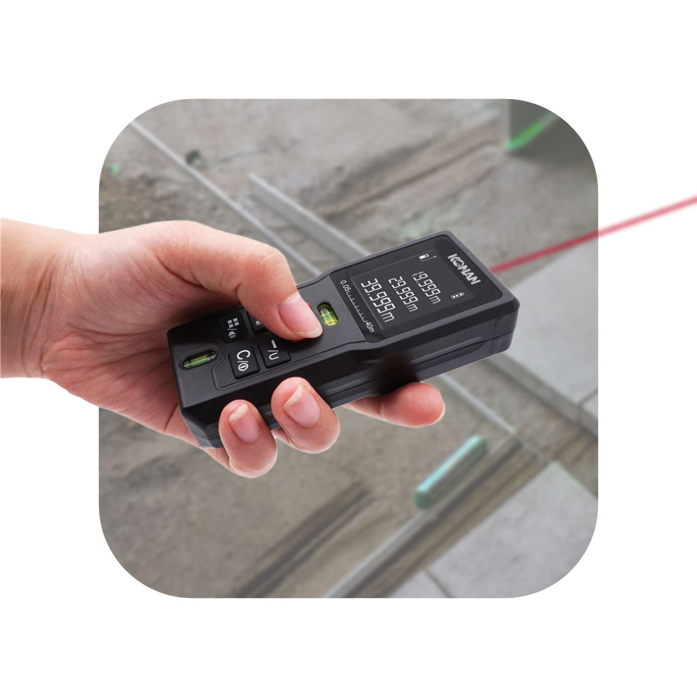 medidor de distancia laser 40m kmd40