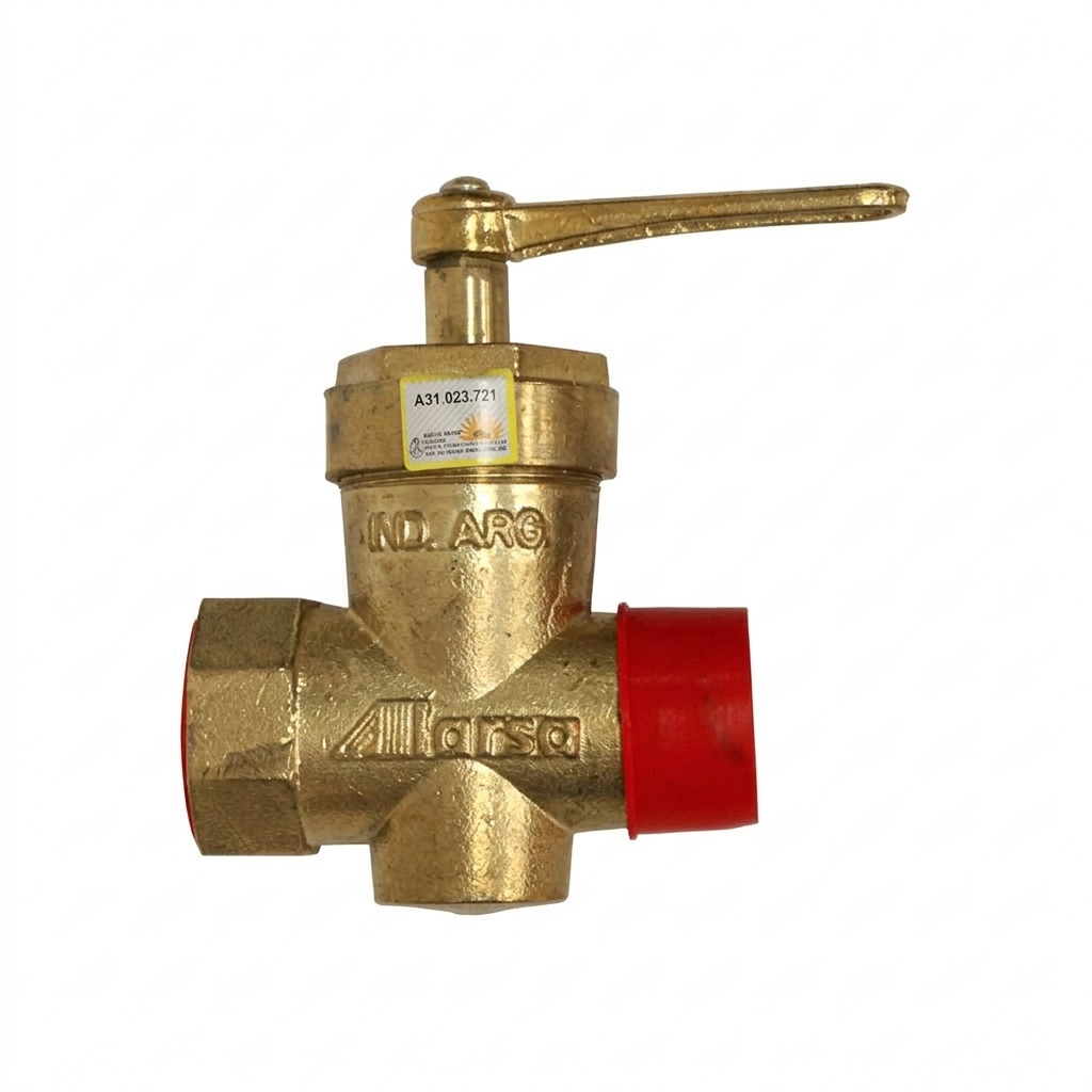 llave gas 1 bronce