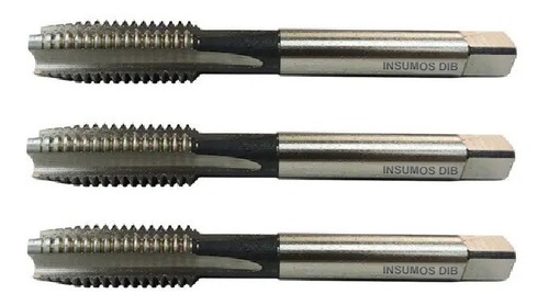 machos laminados whitworth 1/8 " ju. 3 pzas