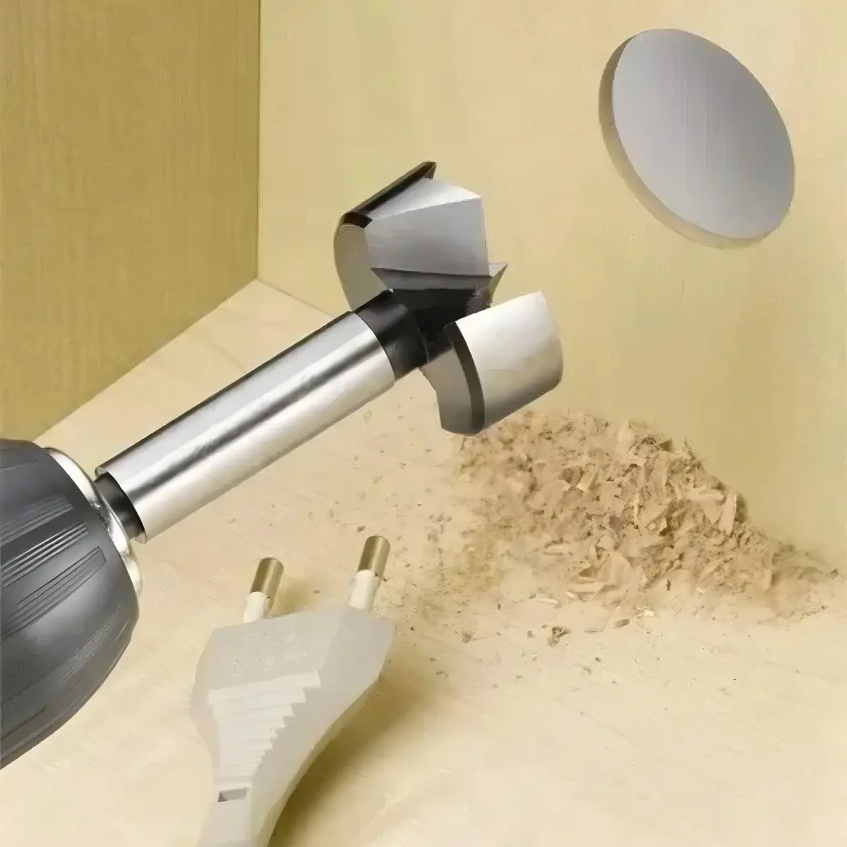 mecha fresa p/madera 30mm forstnerbohrer mecha fresa p/madera 30mm forstnerbohrer