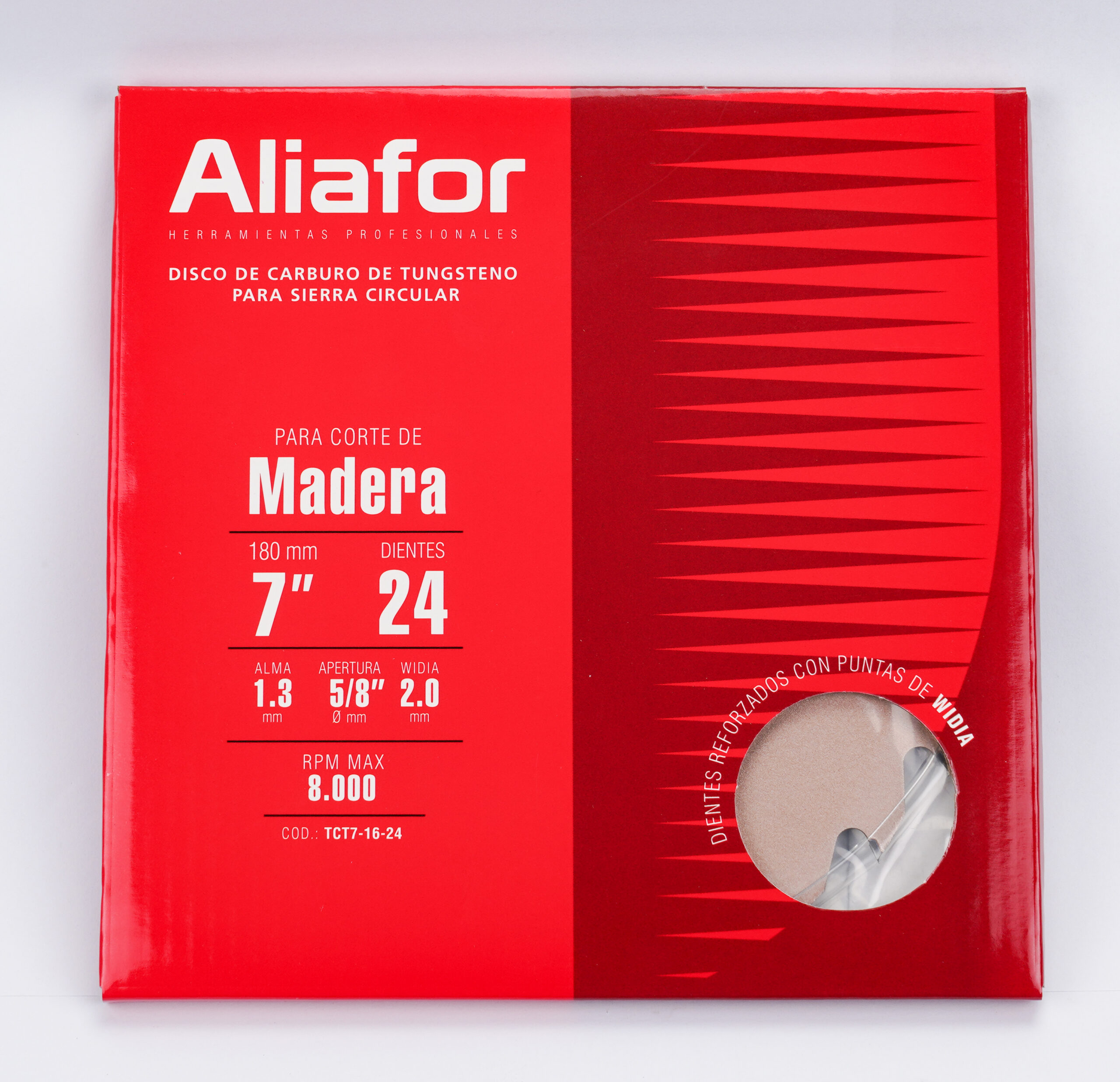 aliafor disco madera 180 x 2.0 x 1.3 x 24t