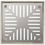 rejilla acero inox. 12x12